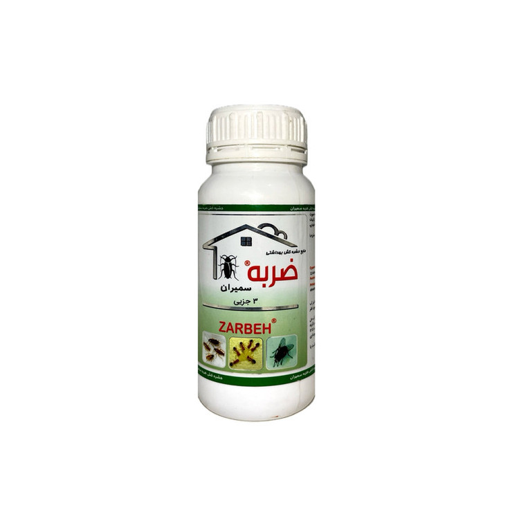 مایع حشرهکش و موریانهکش سه فرموله سمیران مدل Zarbe 03 وزن 250 گرم