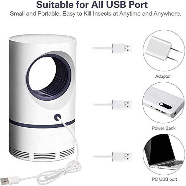 دستگاه حشره کش برقی بدون بو مدل Photocatalysis Suction Type Mosquito Killer