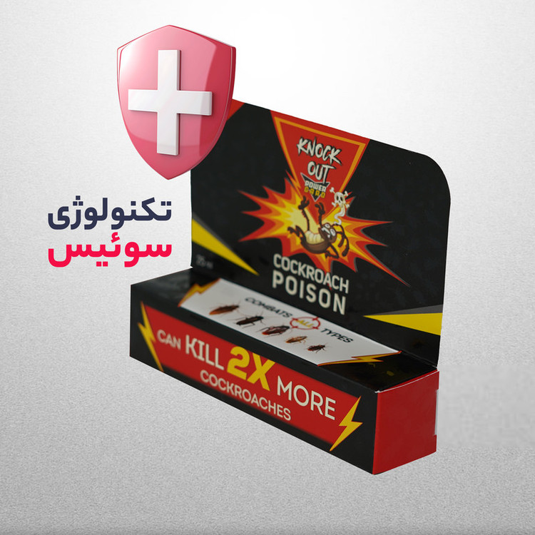 خمیر سوسک کش ناک اوت مدل 2X وزن 25 گرم
