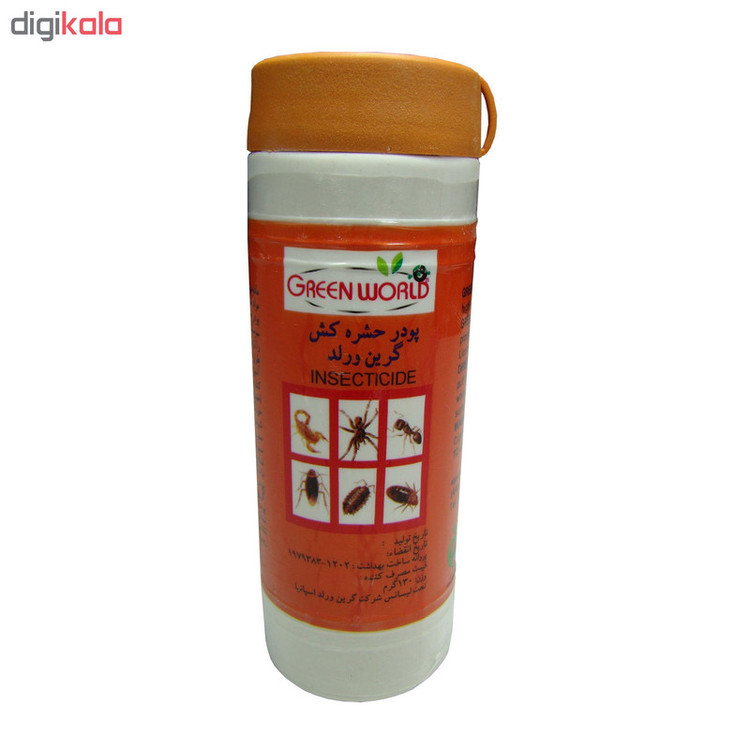 پودر حشره کش گیرن ورلد مدل INSECTICDE حجم 130گرم