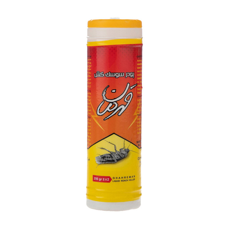 پودر سوسک کش و حشره کش مدل Ghahreman.250-taomar.100 مجموعه 2 عددی
