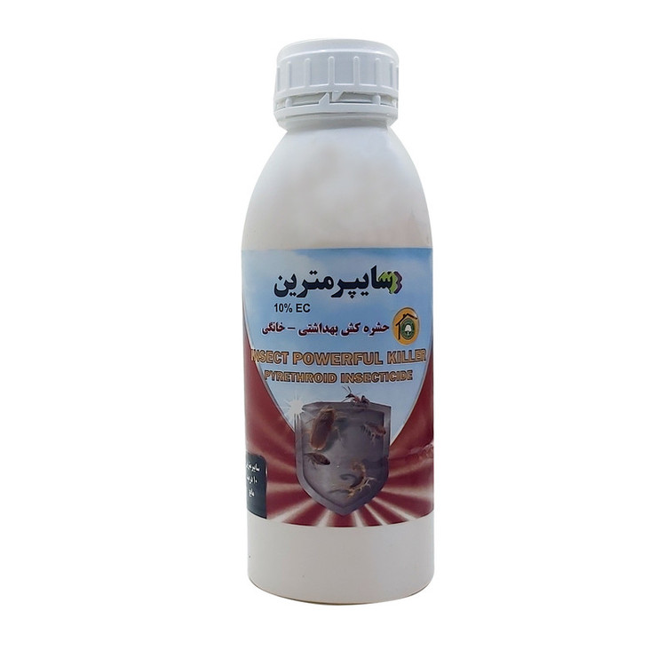 پودر و مایع حشره کش و سوسک کش سایپرمترین مدل گلسم P.0.5-M1 وزن 1.5 کیلوگرم مجموعه 2 عددی
