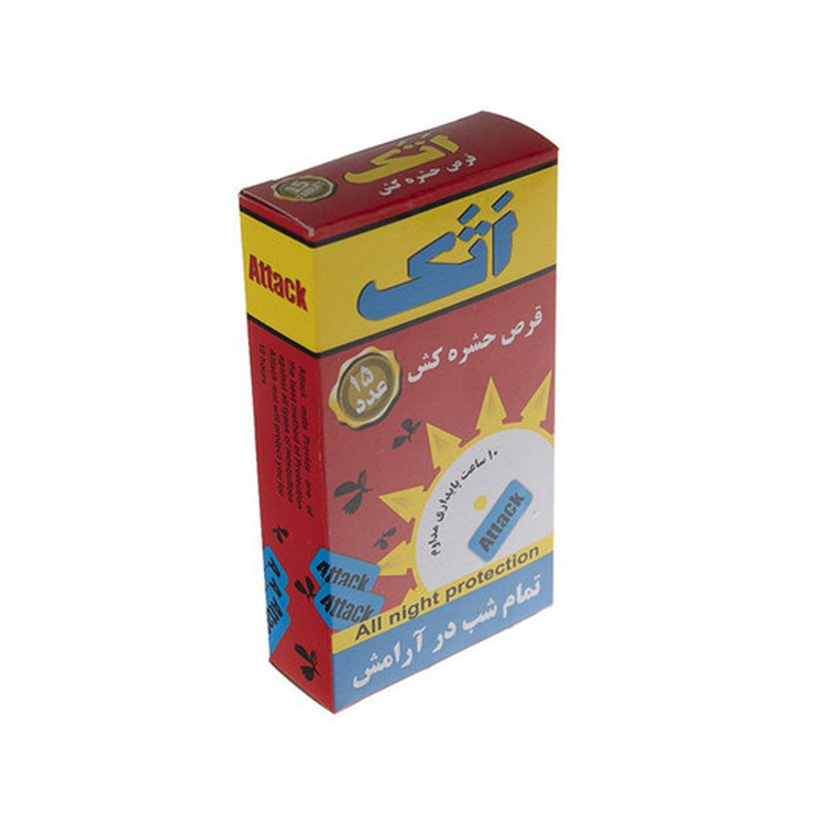 قرص حشره کش اتک مدل Gh-15 بسته 15 عددی