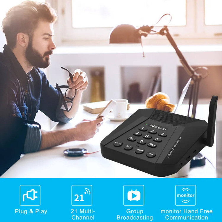 گوشی ارتباط داخلی مدل CI05 مجموعه 2 عددی