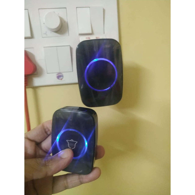 زنگ بی سیم کاکازی مدل A10-3 مجموعه 4 عددی