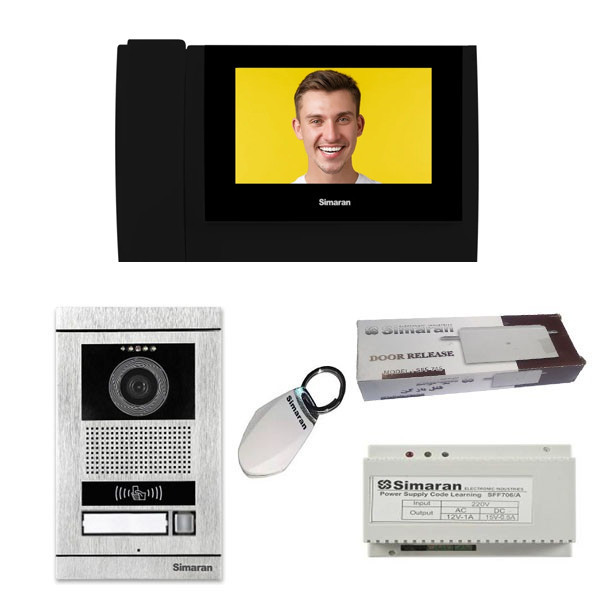 مجموعه دربازکن سیماران مدل 78M100 WiFi - VFBC1/N یک واحدی مجموعه 4 عددی