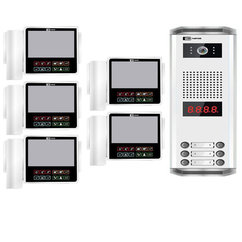 درب بازکن تصویری تک نما مدل C70-5V مجموعه 6 عددی