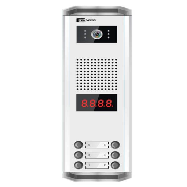 درب بازکن تصویری تک نما مدل C70-5V مجموعه 6 عددی
