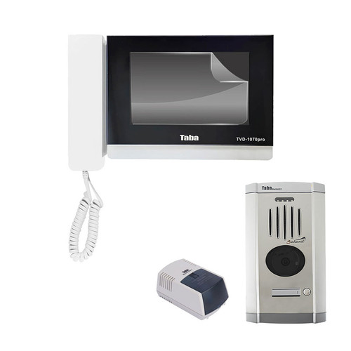 دربازکن تصویری تابا مدل 1070PRO یک واحدی و ترانس به همراه محافظ صفحه نمایش