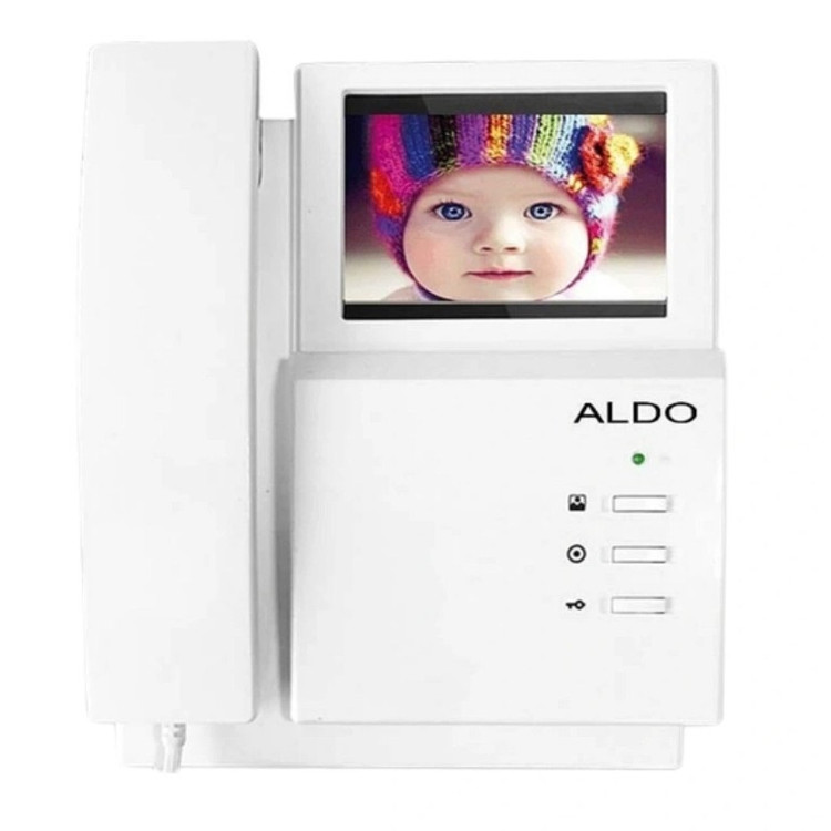 دربازکن تصویری آلدو مدل AL-NUCDxAL-412/2/white