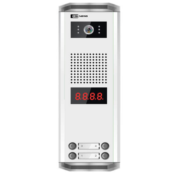 درب بازکن تصویری تک نما مدل D70-3V مجموعه ۴ عددی