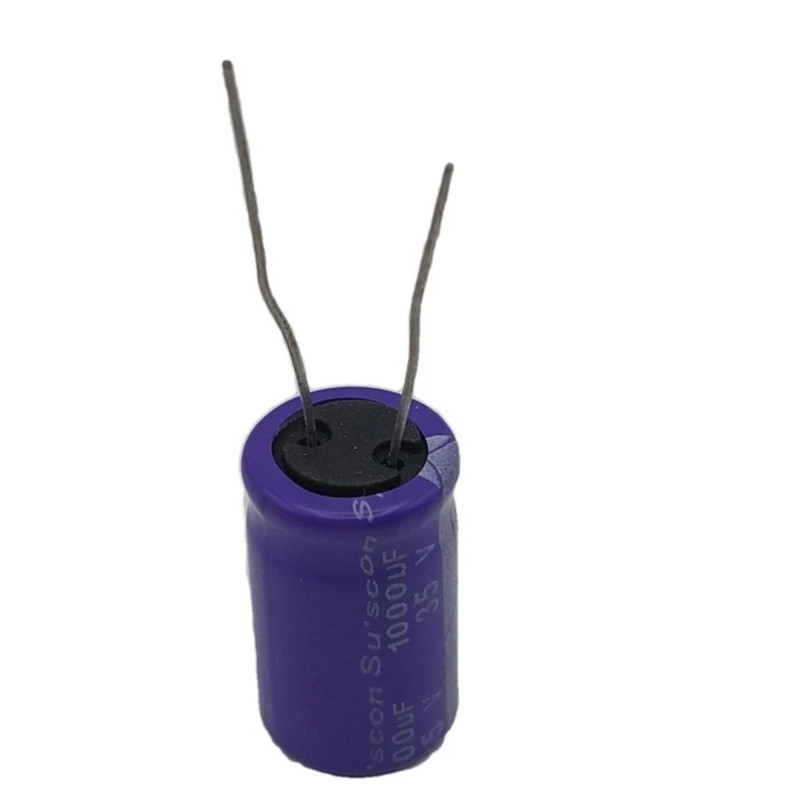 خازن 100 میکروفاراد کد 35v بسته 30 عددی