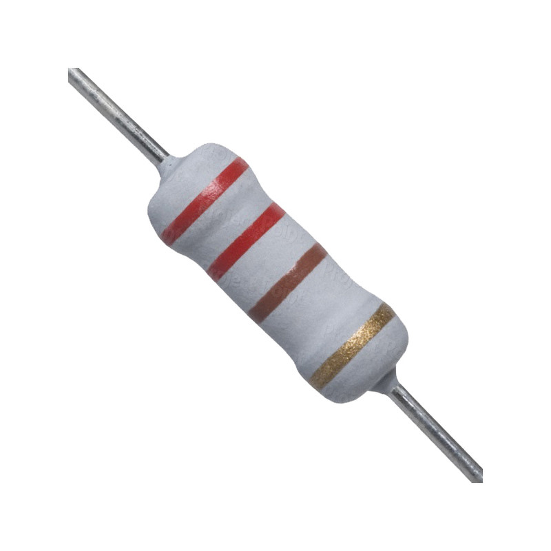 مقاومت 220 اهم 3 وات کد 220R/3W بسته 30 عددی