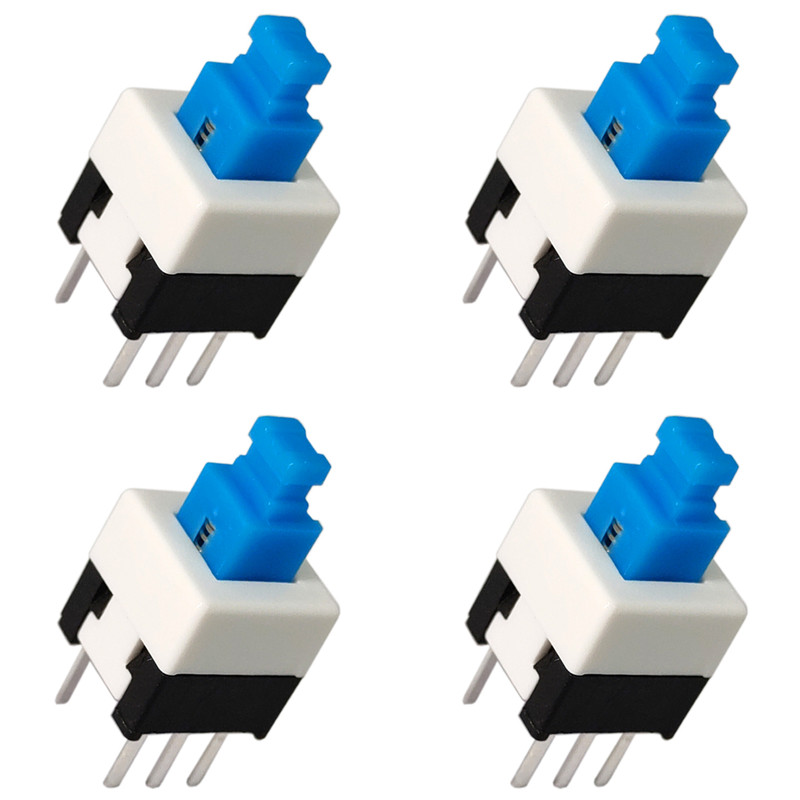 کلید 6 پایه مدل روبردی ON-OFF کد SW-77B بسته 4 عددی