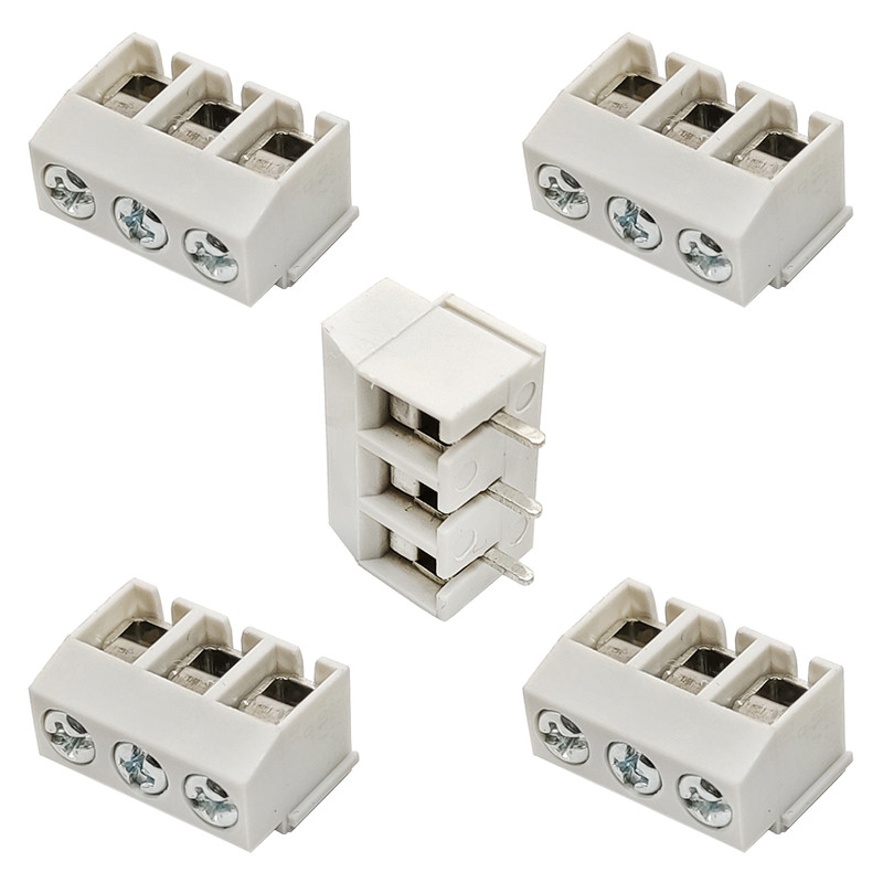 ترمینال 3 پین مدل KF-126 بسته 5 عددی