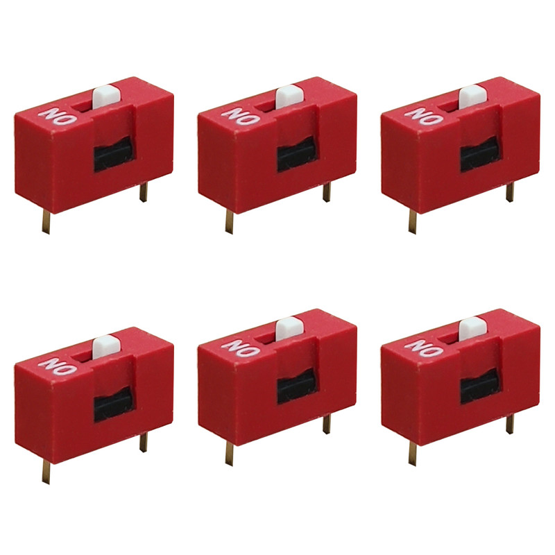 دیپ سوئیچ مدل  SDSK-1PIN بسته 6 عددی