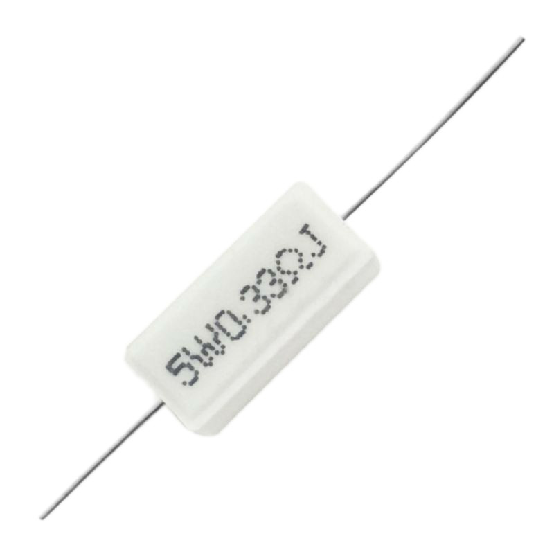 مقاومت آجری 0.33 اهم کد 5W-33 بسته 4 عددی
