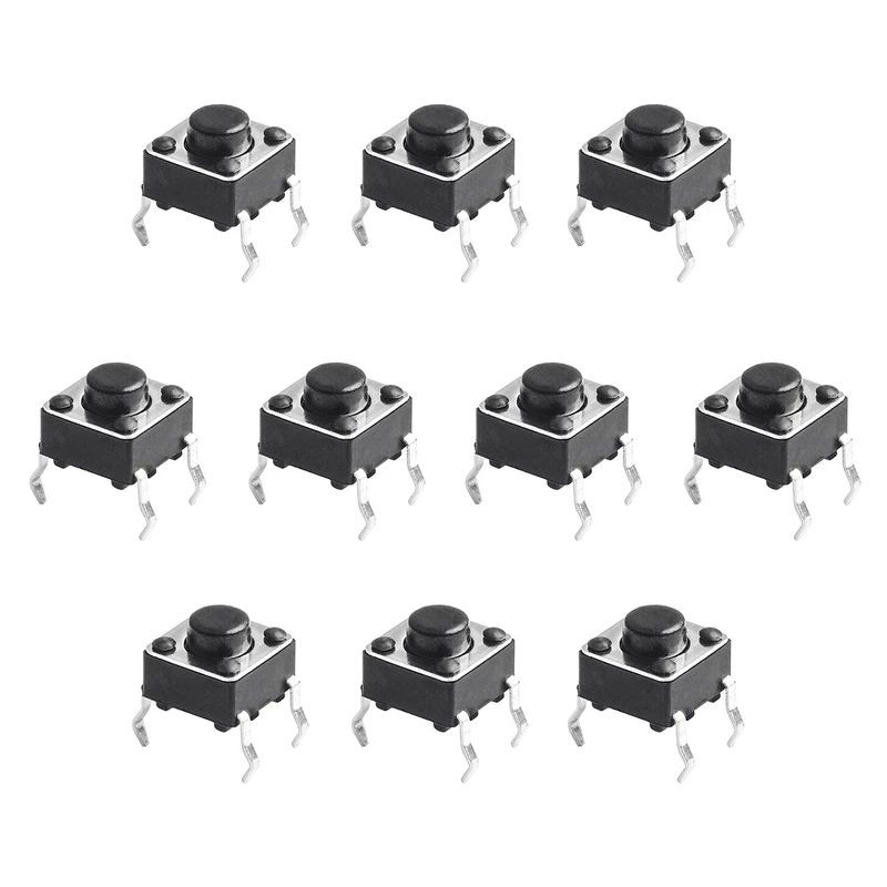 میکروسوئیچ کد MS6x6x5 بسته 10 عددی