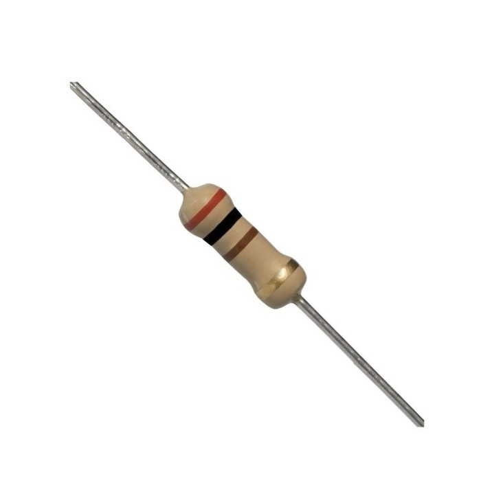 مقاومت 200 اهم 1/4 وات کد 620 بسته 200 عددی