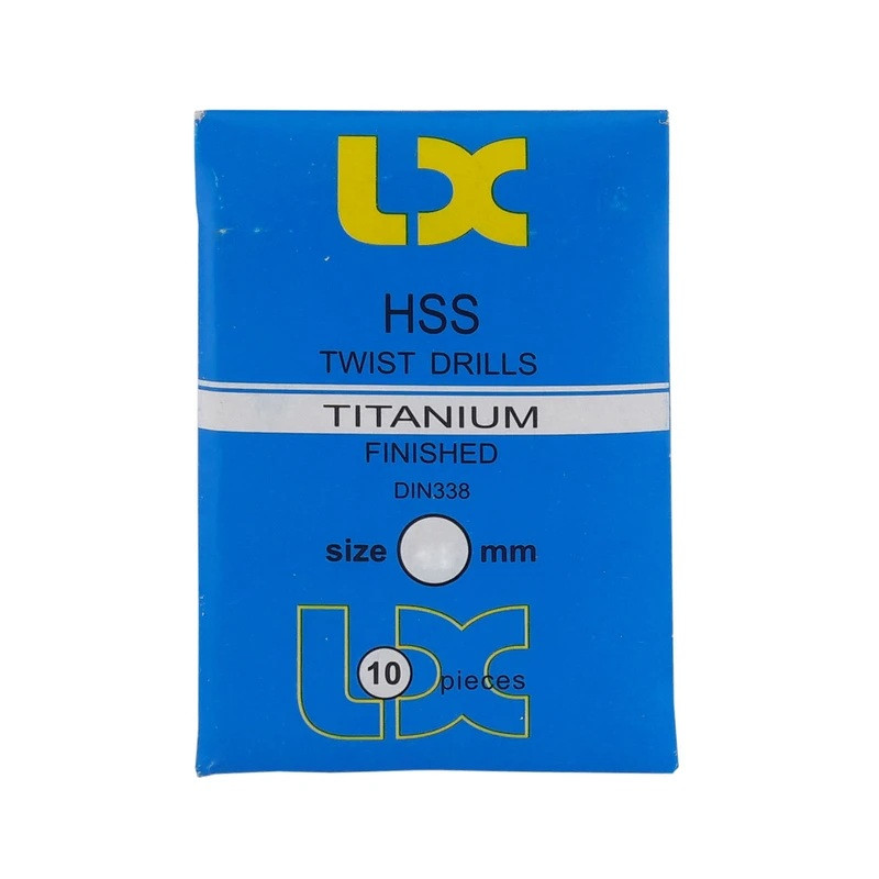 مته آهن ال ایکس مدل HSS سایز 5.5 میلی متر بسته ۱۰ عددی