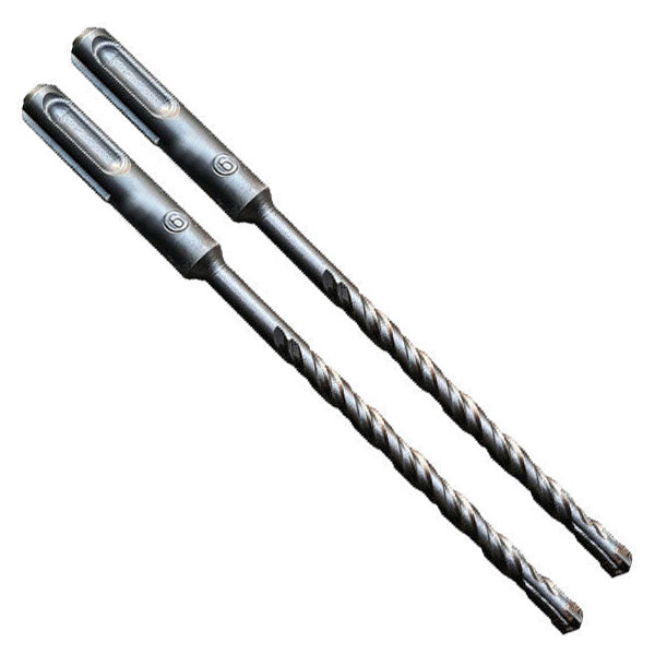 مته چهار شیار مدل AT -6x160 سایز 6 میلی متر مجموعه دو عددی