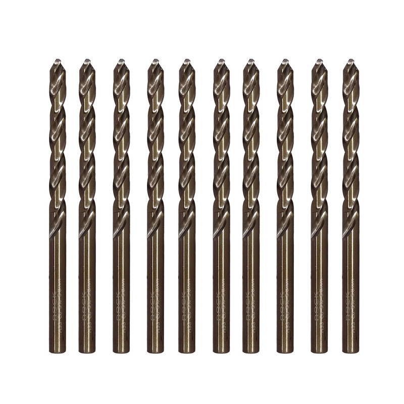 مته فلز کبالت راک مدل ART-RK-5mm سایز 5 میلی متر مجموعه 10عددی