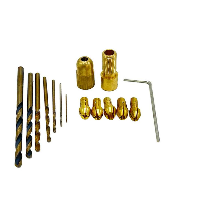 سه نظام آرمیچری مدل jt-3 به همراه کولت و مته مجموعه 14 عددی