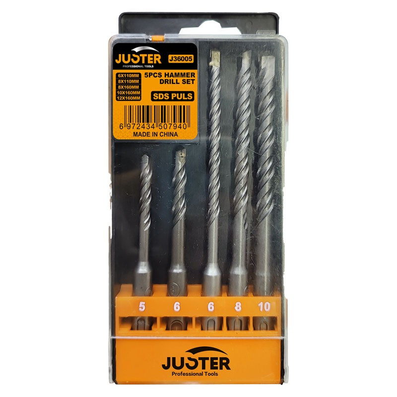 مته 4 شيار جاستر مدل J36005 بسته 5 عددی
