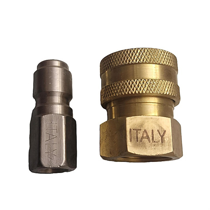 کوپلینگ مادگی کارواش مدل ITALY-2-PCS مدل 3/8 به همراه نری