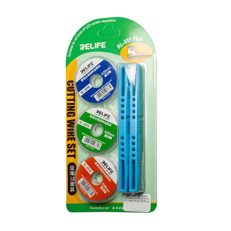 سیم گلس ریلایف مدل RL-059 PLUS بسته 3 عددی