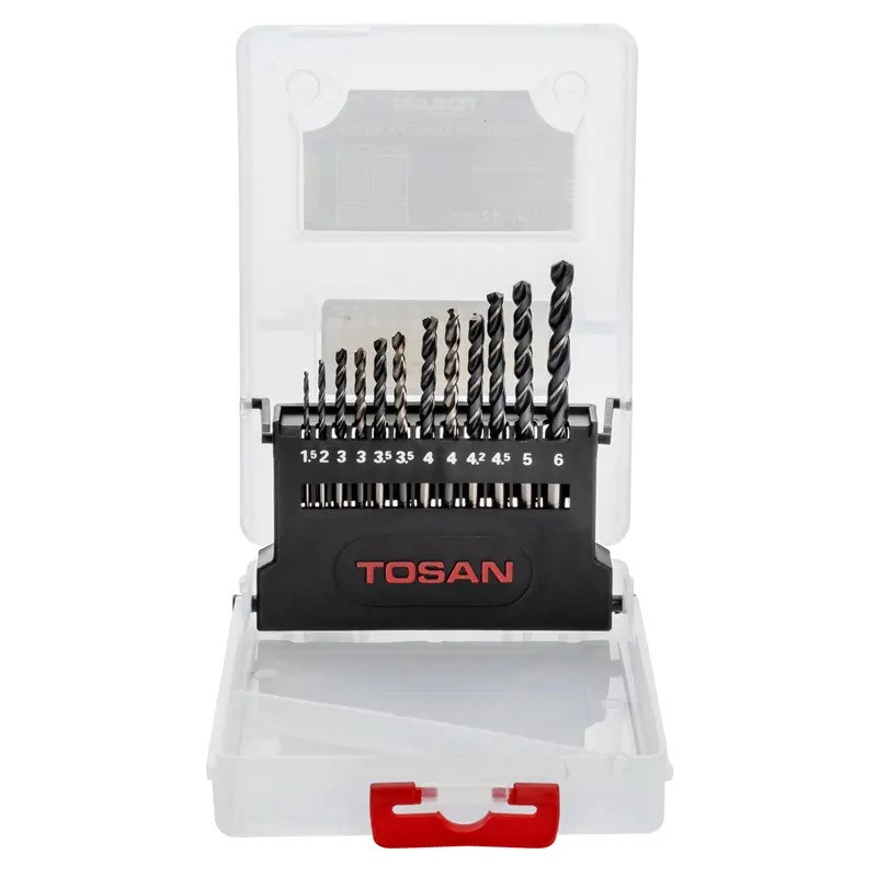 مته HSS توسن مدل T14-MB12-HSSCO-165 مجموعه 12 عددی