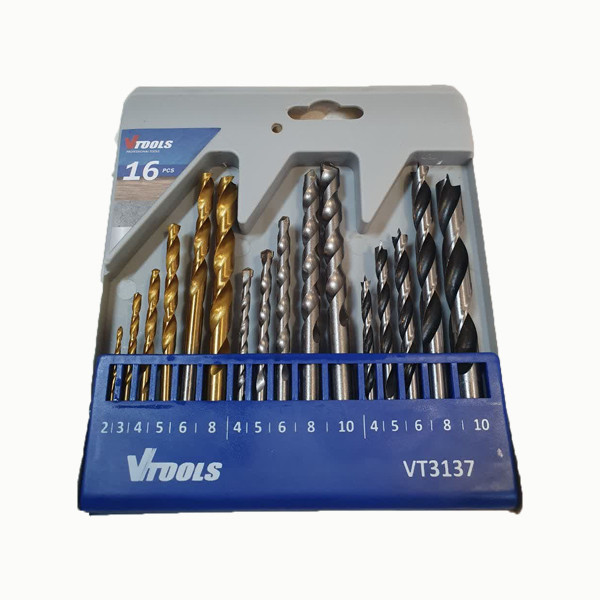 سری مته ویتولز کد VT3137 بسته 16 عددی