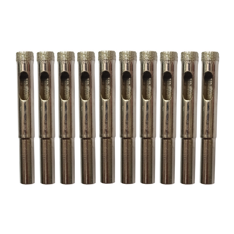 مته گردبر شیشه کد 8848 سایز 10 میلی متر مجموعه 10 عددی