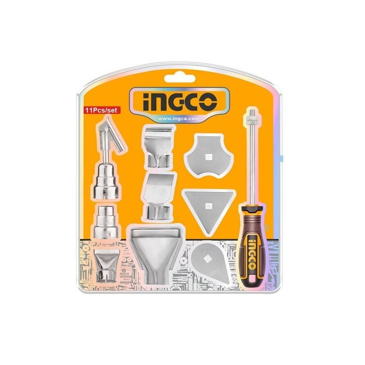 لوازم سشوار صنعتی اینکو مدل HGA0131 مجموعه 10 عددی