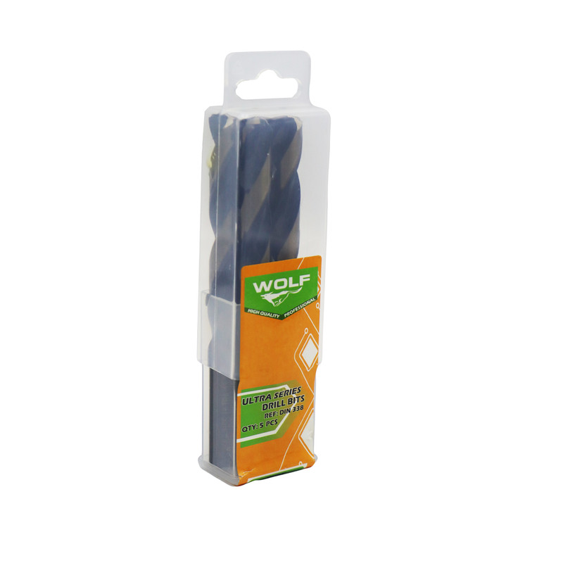 مته آهن ولف مدل اولترا کد YP-013MM سایز 13 میلی متر مجموعه 5 عددی