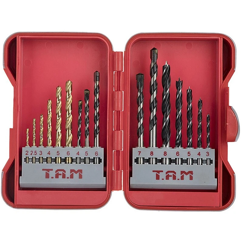 جعبه مته تی ای ام مدل AJ-TAM-16pcs مجموعه 16 عددی