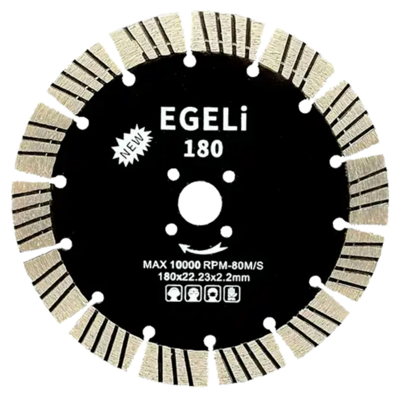 صفحه گرانیت بر ایگلی مدل EG-180 سایز 180 میلی‌متر