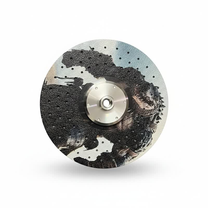صفحه وکیوم بریز کاشی و سرامیک قهرمان مدل  CUTTING  & GRINDING DISC سایز 230 میلی‌متر