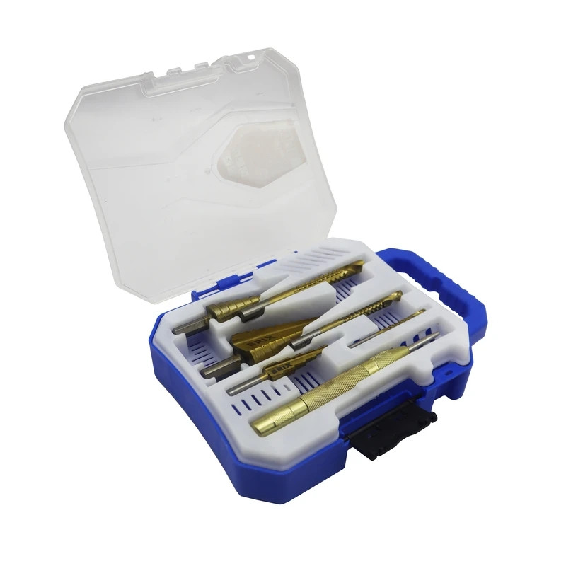 مته کاجی و برش و سنبه بریکس مدل AJ-SUNTEX-7PCS مجموعه 7 عددی