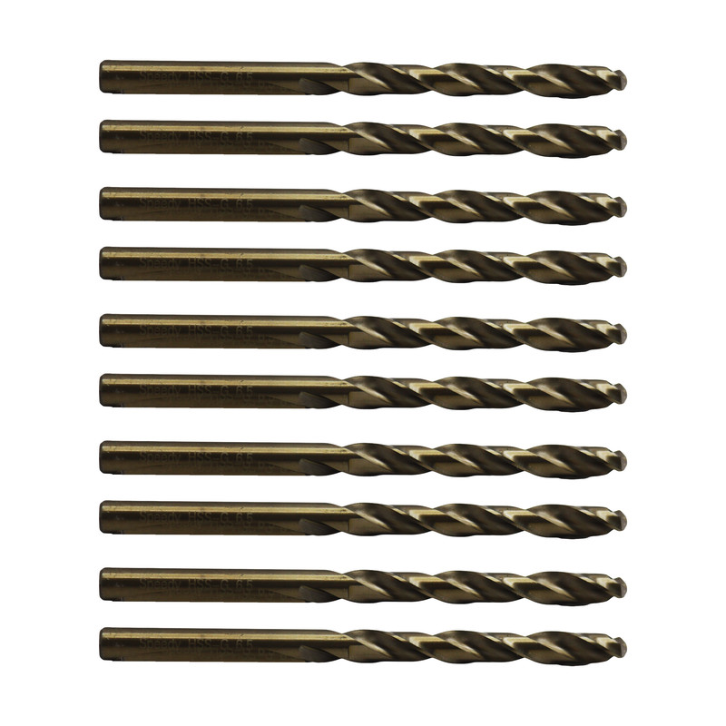 مته آهن اسپیدی مدل YP-HSS-G-06.5MM سایز 6.5 میلی متر مجموعه 10عددی