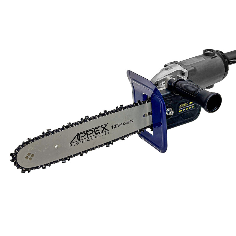تبدیل مینی فرز به اره زنجیری اپکس مدل APX-2712 سایز ۱۲ اینچ