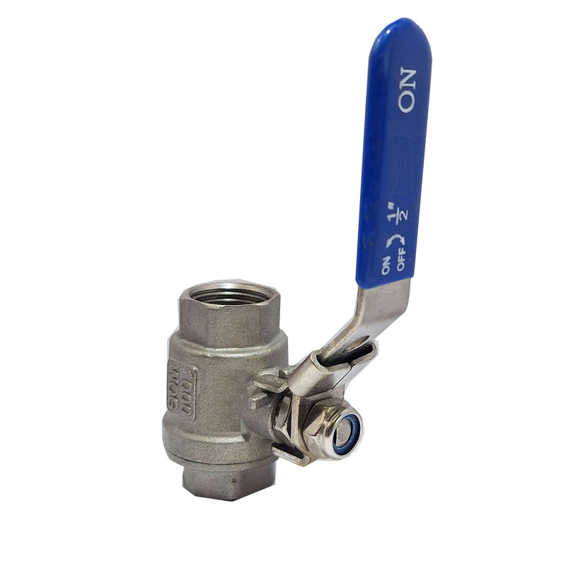 شیر گازی استیل مدل SH 2inch - 304