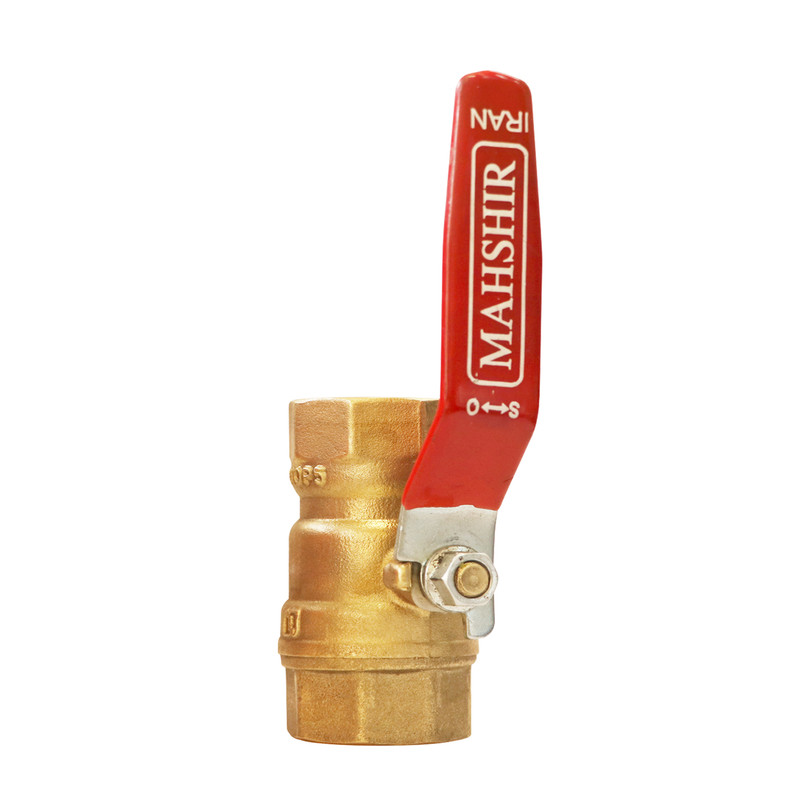 شیر گازی مهشیر مدل برنجی 2 اینچ