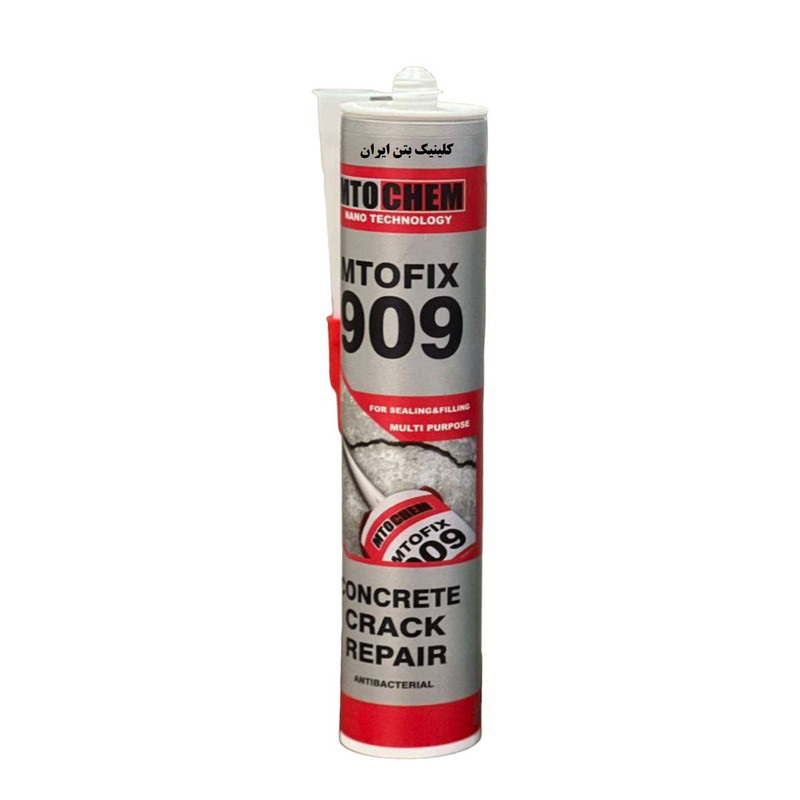 خمیر درزگیر کلینیک بتن ایران مدل MTOFIX-909 وزن 300 گرم