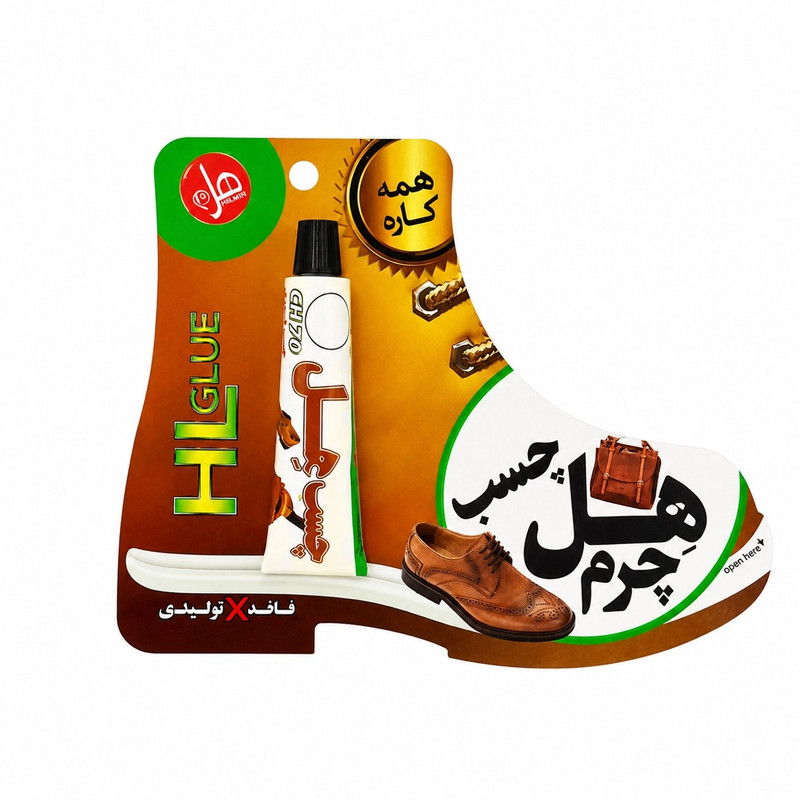 چسب تعمیرات کفش و چرم هل مدل همه کاره حجم 15 میلی‌لیتر
