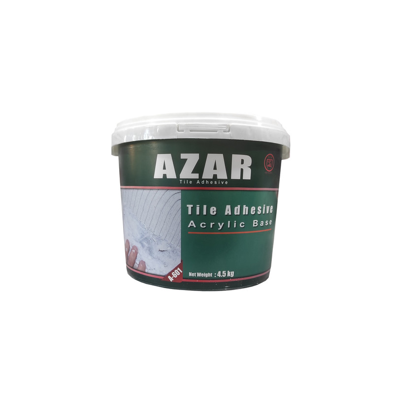 چسب کاشی آذر مدل A-601 وزن 4.5 کیلوگرم