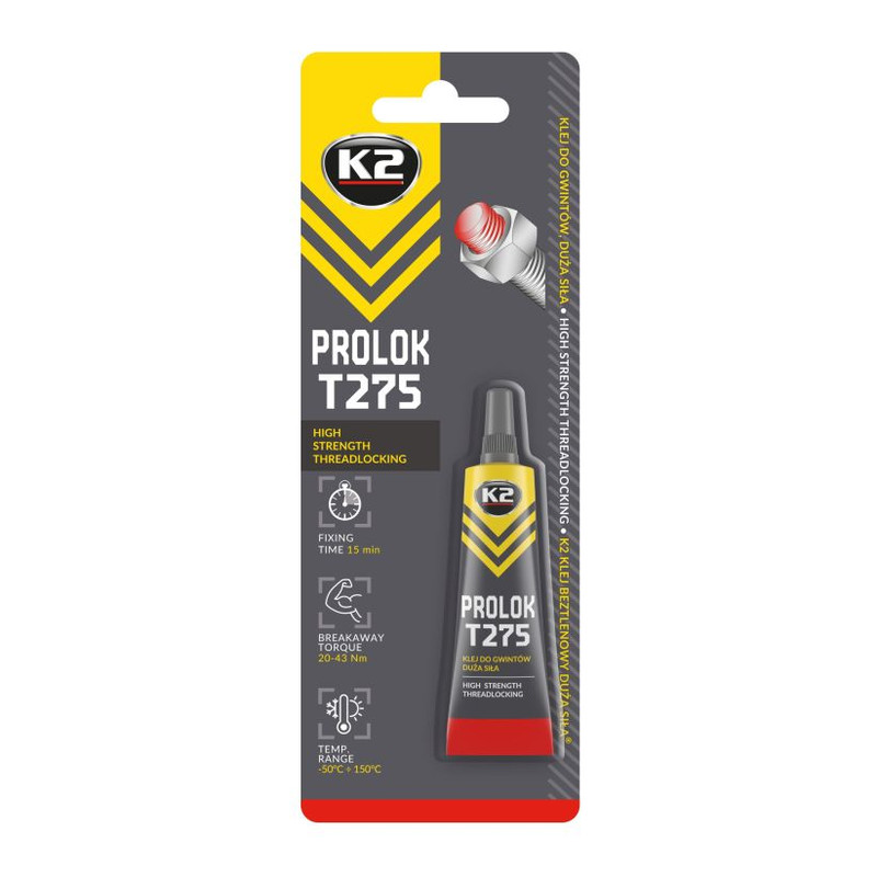 چسب قفل‌کننده رزوه قوی کی تو مدل T275 B151N حجم 6 میلی لیتر