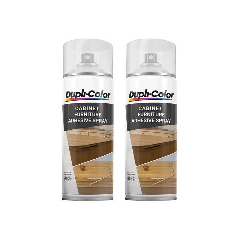 اسپری چسب کابینت و مبلمان دوپلی کالر مدل ADHESIVE حجم 400 میلی لیتر مجموعه 2 عددی