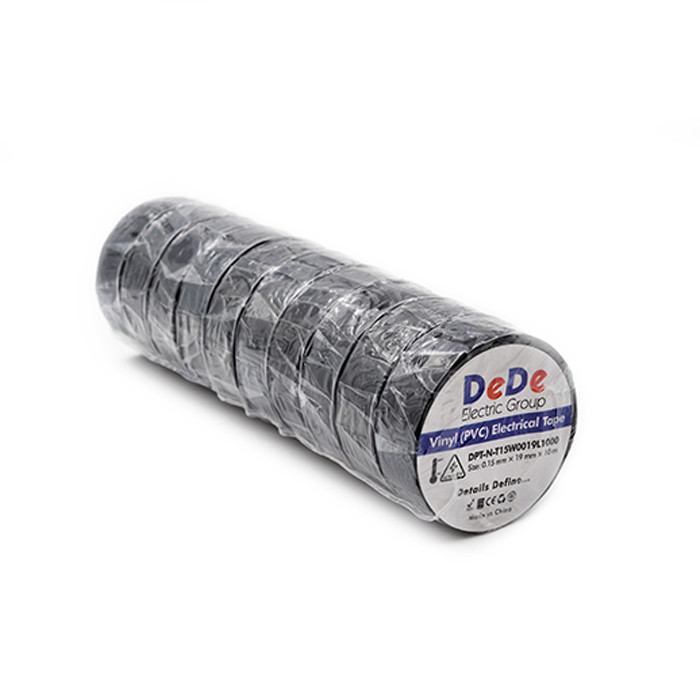 چسب برق ده ده الکتریک گروپ مدل DPT-W19L1000 بسته 10عددی