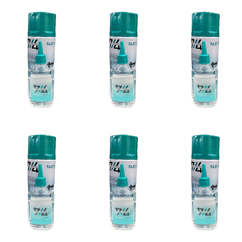چسب 123 دیبا 714 مدل fast adhesive حجم 400 بسته 6 عددی